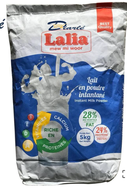Lait en poudre lalia